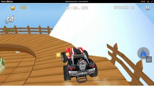 Игра Смертельная трасса - гонки в небе 4х4