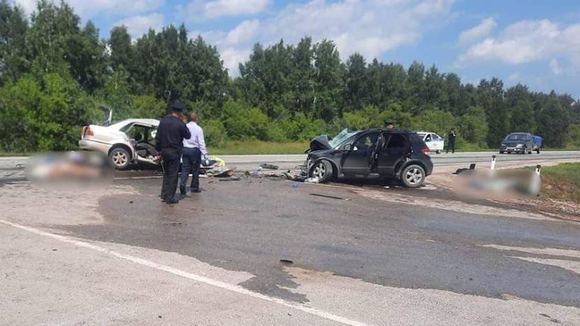 Семь человек погибли и один пострадал в ДТП в Новосибирской области