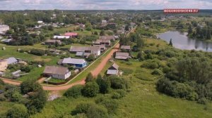 Исторические улицы посёлка завозили гравием.