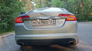 Jaguar XF SV8 4.2 SuperCharged - Warm start - Futaba mufflers (Infiniti QX80)