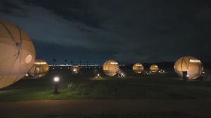 Остановитесь в уникальной сферической палатке в прибрежном парке Японии — INN THE PARK Fukuoka