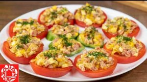 Летние закуски 2025! ТОП 5 Новинок праздничных закусок! Вкусные, простые закуски!