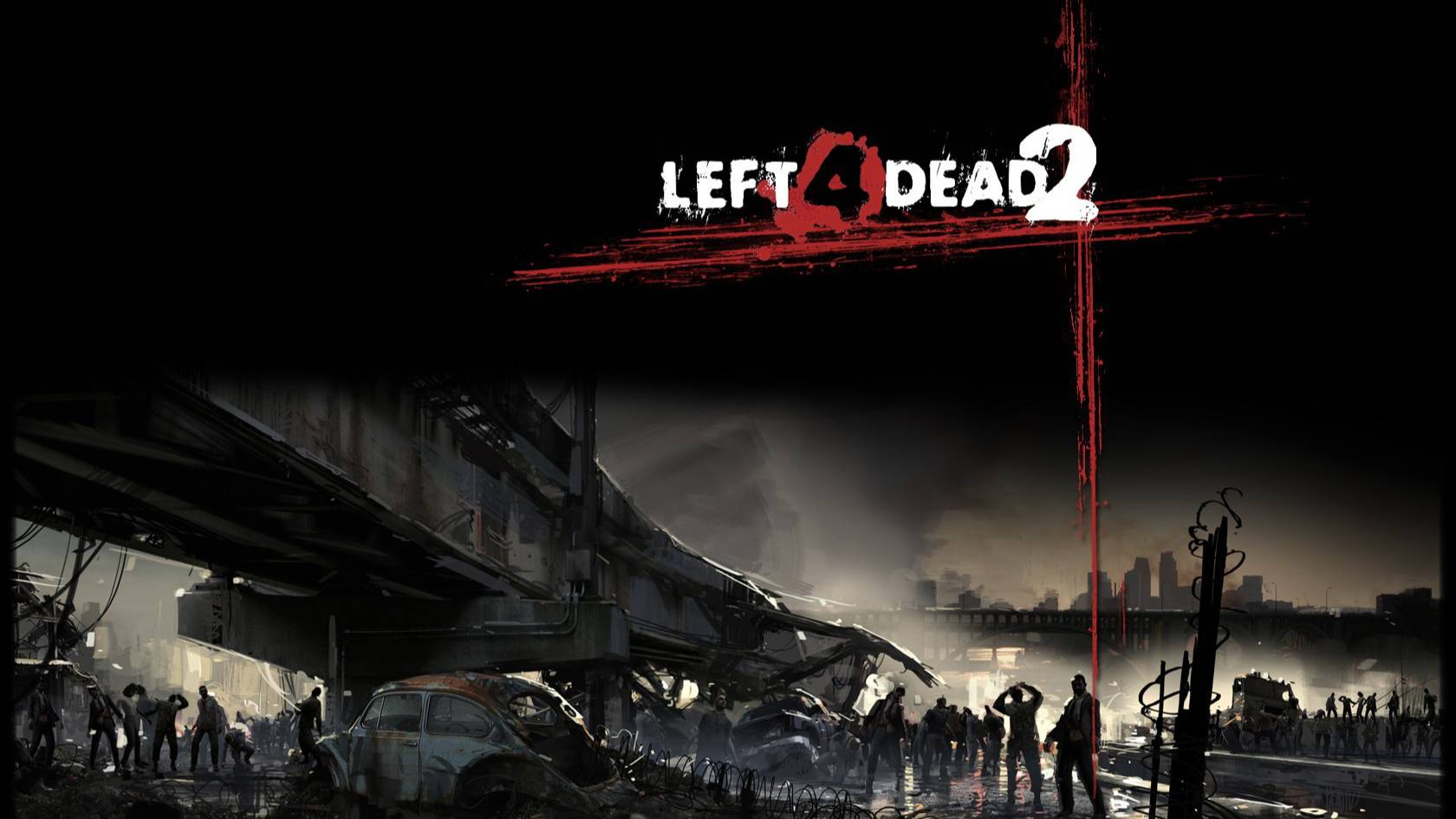 Left 4 Dead 2 Много зомби. Большие карты. часть 5