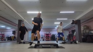 СТЕП АЭРОБИКА ЦЕЛАЯ ТРЕНИРОВКА / STEP AEROBICS