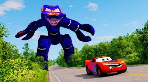 Мега забег, Молния против НАПАДЕНИЯ РОБОТА-ПОЖИРАТЕЛЯ! СУМАСШЕДШИЙ ТАПОЧКА