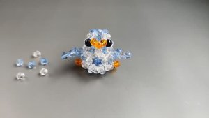 Мастер-класс Пингвин из Бусин /Пингвин из Бисера по этой же схеме