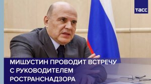 Мишустин проводит встречу с руководителем Ространснадзора