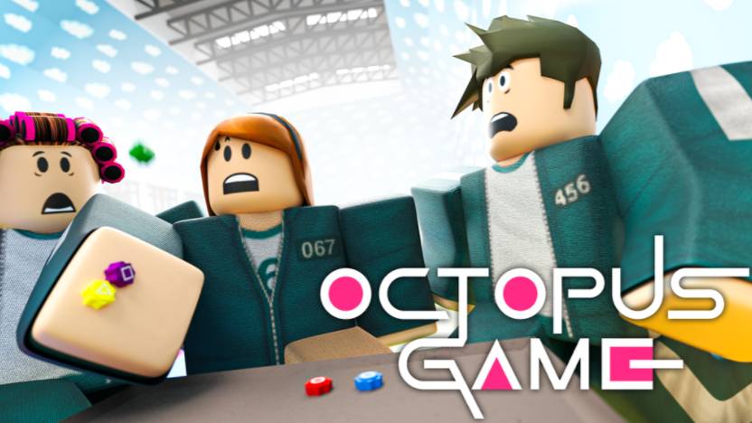 Играю в роблокс Octopus Game