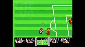 🎮 Kunio kun no Nekketsu Soccer League, Goal 3 HARD NO GOALS (Dendy, Nes, 8 bit)