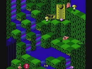 🎮 Snake Rattle 'N' Roll прохождение игры NO DAMAGE на денди (Dendy, Nes, 8 bit)