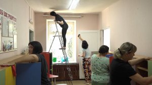 В сальской «Жемчужинке» идёт косметический ремонт
