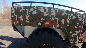 Обзор очередного вездехода, но с гидрообъемным рулевым