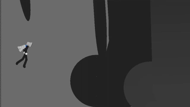 Day 17 vs computer man (stuck nodes animation)