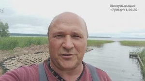 Скважина на берегу озера Селигер