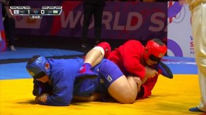 SELIVANOV (FIAS 1) vs RAYIMOV (UZB). World SAMBO Championships Astana 2024