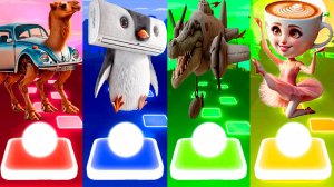 ТРАКУТУЛУТУЛУ 🆚 ПИНГВИНАТОР ТЕРМОРЕГУЛЯТОР 🆚 БОМБАРДИРО КРОКОДИЛО 🆚 БАЛЕРИНА КАПУЧИНО | Tiles №74