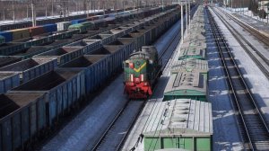 Тепловоз ТЭМ2-3058. Резервом.