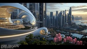 EASTSIDE - DESIGN DISTRICT Architecture of AIFMA Mega City - Creating AI Fashion Metropolis Part 35