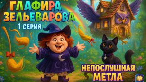 Глафира Зельеварова |1 серия | 🧙♀️ мультик для детей | детский Мультфильм | сказки с пользой | тв