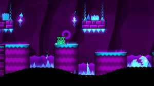 Viking Arena  с тремя монетами в геометрия даш мелтдавн