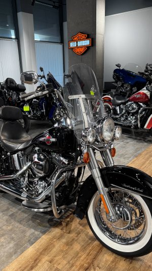 2015 HD Heritage Black ABS