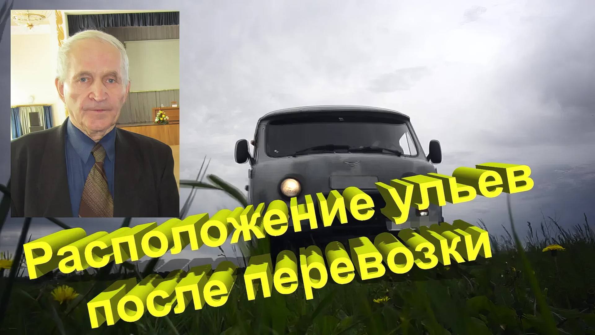 Как правильно разместить ульи после перевозки? Советы профессора Кашковского