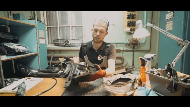 Восстановление, ремонт фары от КИА. Часть 1