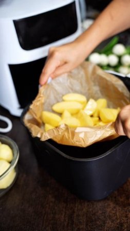 🥔 Картошка по-деревенски — просто, как дома у бабушки, только в аэрогриле!