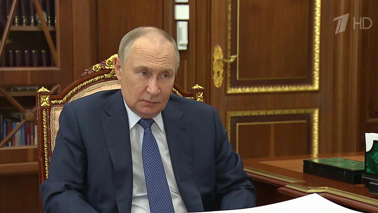 Владимир Путин встретился с главой Российской ассоциации производителей удобрений