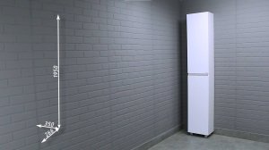 Пенал напольный 35 Норма без ящика АЙСБЕРГ