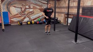 Выпады в 3 стороны с разворотом| 3 way Lunge Matrix