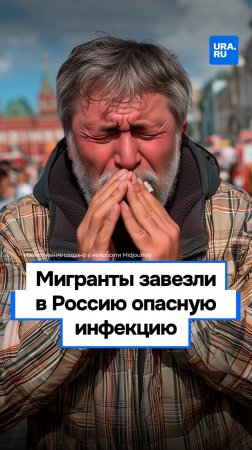Мигранты привезли в Россию опасную болезнь
