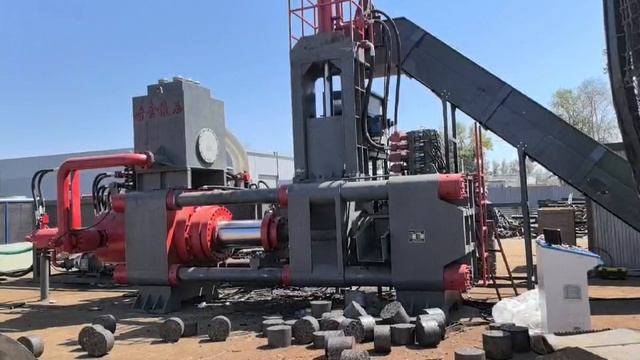 WBJ-1000 пресс горизонтальный для металлической стружки