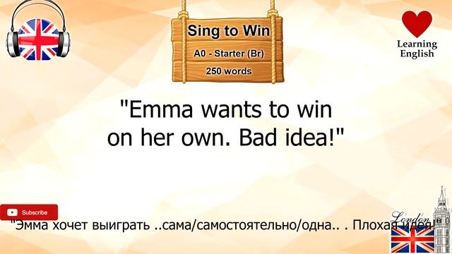 Starter 250w_Sing to Win_British Pronunciation