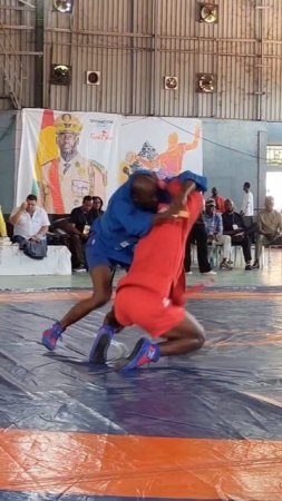 Pure power on the mat!