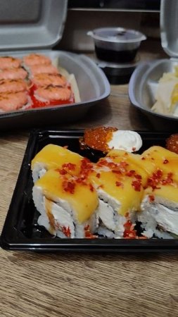 Приятного вечера!!! 🍱🥰 #роллы #ужин #суши