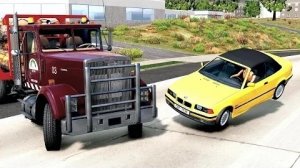 Автокатастрофы на высокой скорости #251 - BeamNG Drive |