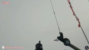 Встреча двух флотов на верхнем знаке. Сноукайтинг Курс-рейс