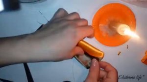 Очень простой бант из ленты 5 см, бантики из лент, канзаши