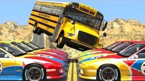BeamNG Drive – Эпические автомобильные аварии #2