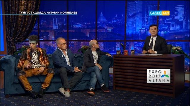 Түнгі студияда Нұрлан Қоянбаев - «Дю Солей» циркі смотреть онлайн