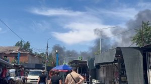 Что-то горит в Мариуполе