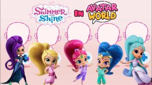 Создаём Shimmer и Shine в Avatar World ✨