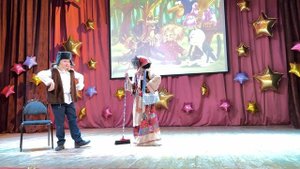 Баба Яга и Домой в гостях у выпускников