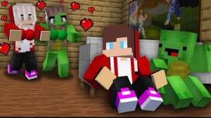 Почему Парни прячутся от девочек? Майнкрафт мультфильм