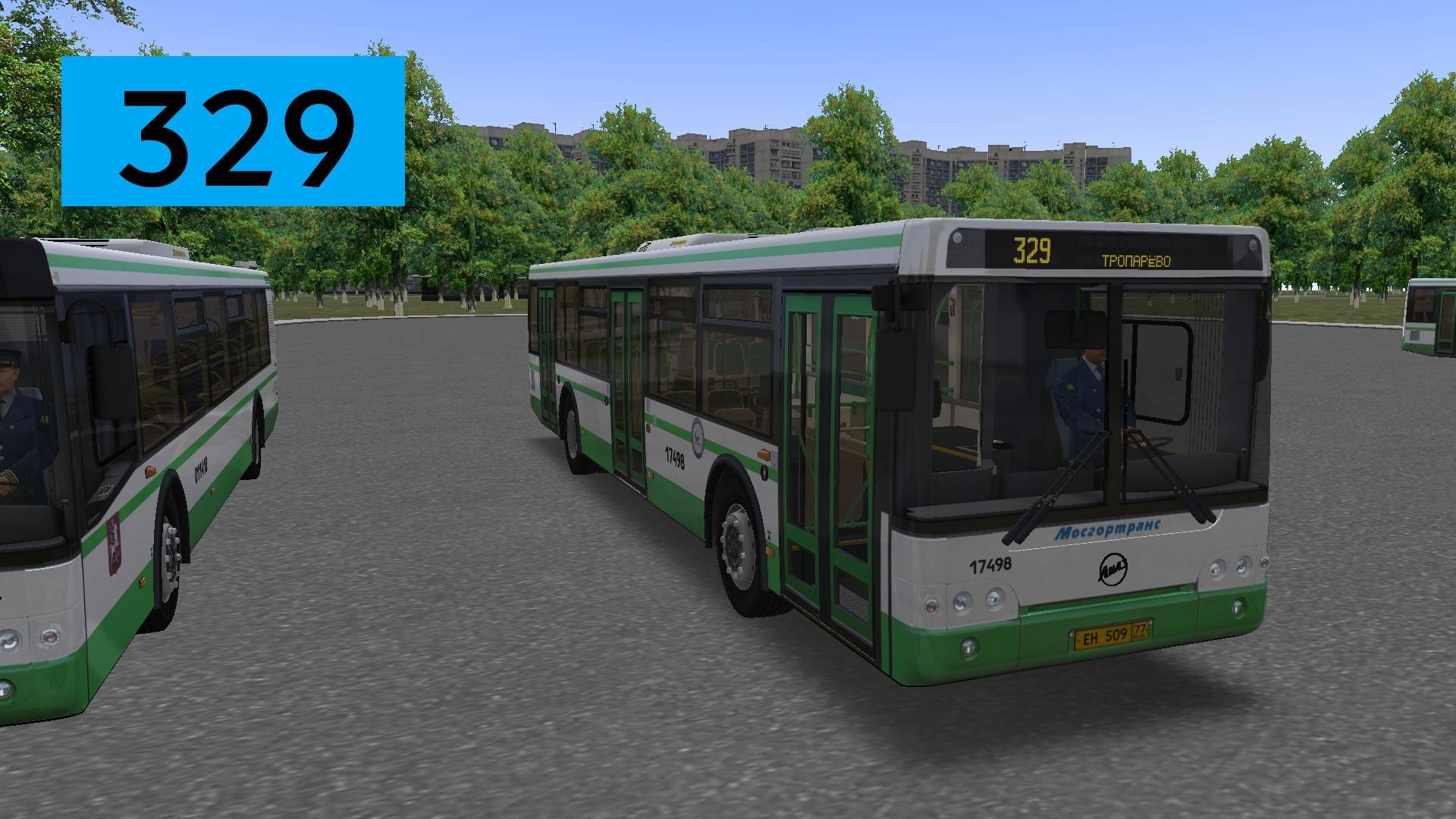 OMSI 2: Автобус №329 Давыдково - Тропарёво смотреть онлайн