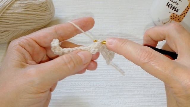 Узор крючком 12 #вязаниекрючком #узорыкрючком