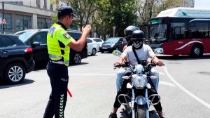 Контроль за мотоциклистами ужесточили в Баку в связи с множественными нарушениями ПДД