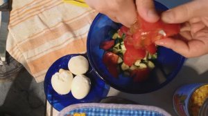 Салат "Пока жены нет": Быстро, Сытно, Полезно!