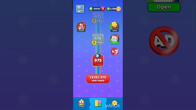 color block jam 975 уровень (комментарии приветствуются)))
